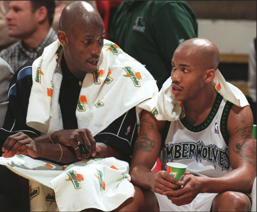 Garnett e Marbury ai tempi dei Timberwolves. Fonte: Star Tribune via Getty Images / Star Tribune via Getty Images